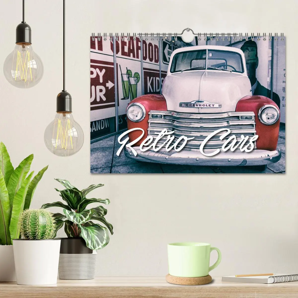 Bild: 9783457894514 | Retro Cars (Wandkalender 2026 DIN A4 quer), CALVENDO Monatskalender