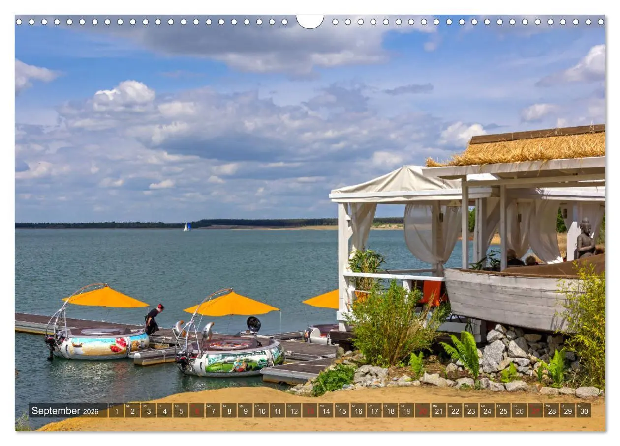 Bild: 9783516054514 | Seenland in der Lausitz (Wandkalender 2026 DIN A3 quer), CALVENDO...