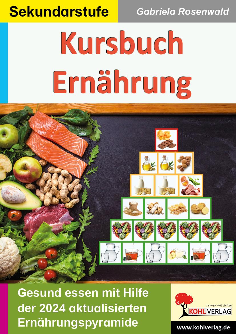 Cover: 9783960404514 | Kursbuch Ernährung | Gesund essen mit Hilfe der Ernährungspyramide