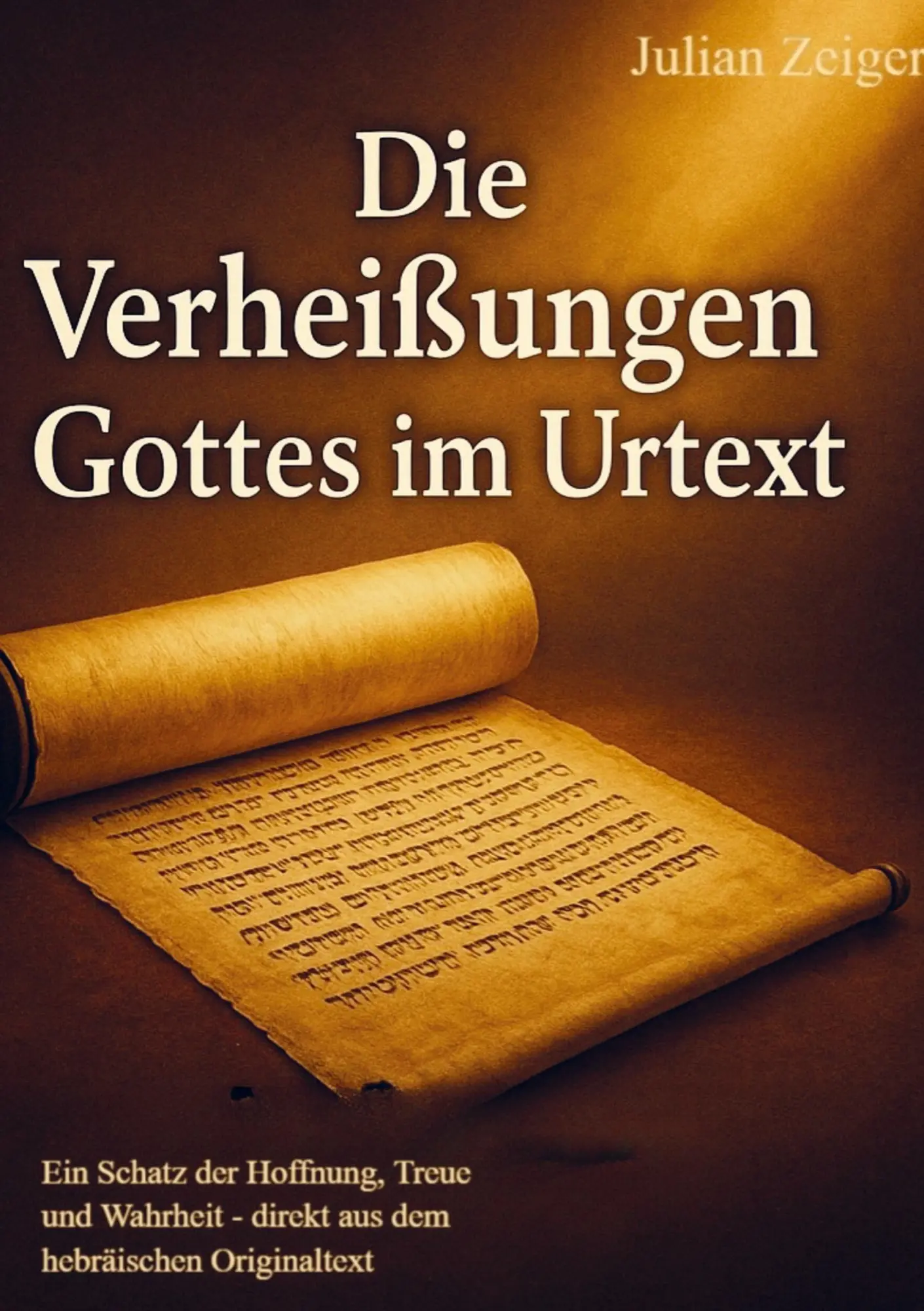 Cover: 9789403804514 | Die Verheißungen Gottes im Urtext | Julian und Lilli Zeiger | Buch