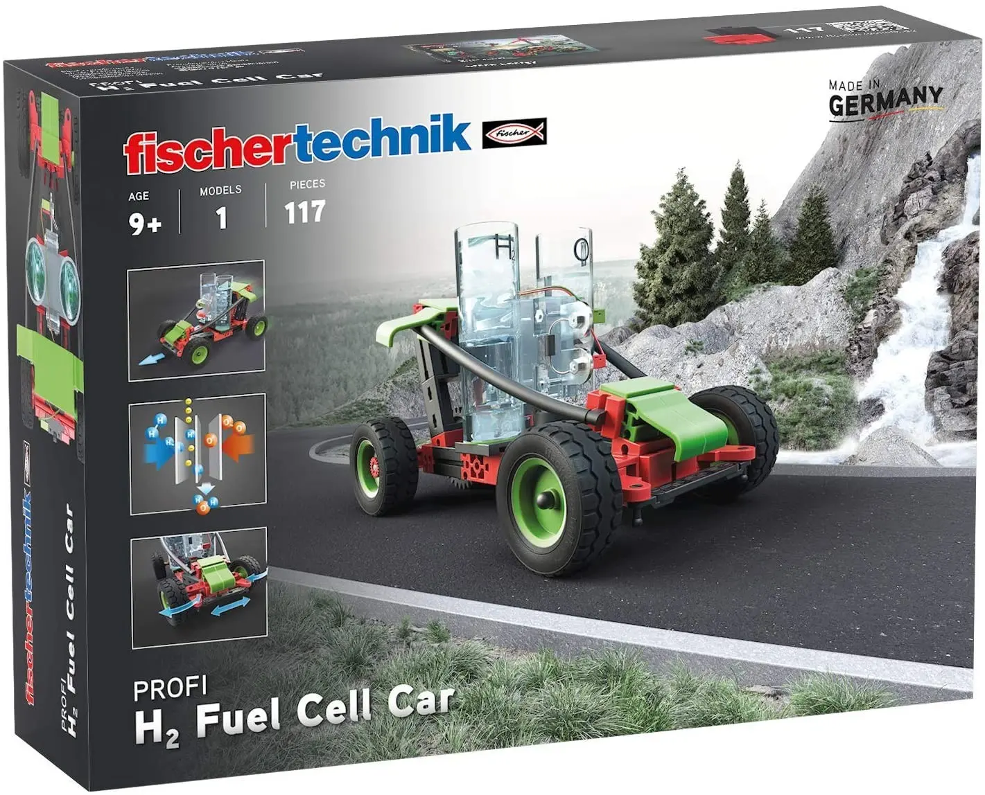 Cover: 4048962424614 | Fischertechnik 559880 - PROFI H2 Fuel Cell Car, Konstruktionsbaukasten