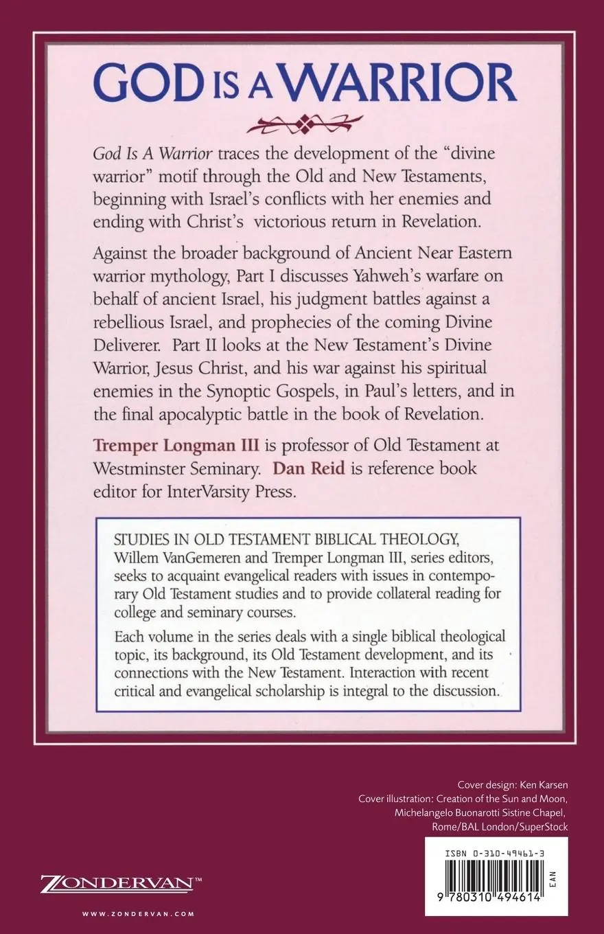 Rückseite: 9780310494614 | God is a Warrior | Tremper Iii Longman (u. a.) | Taschenbuch | 1995