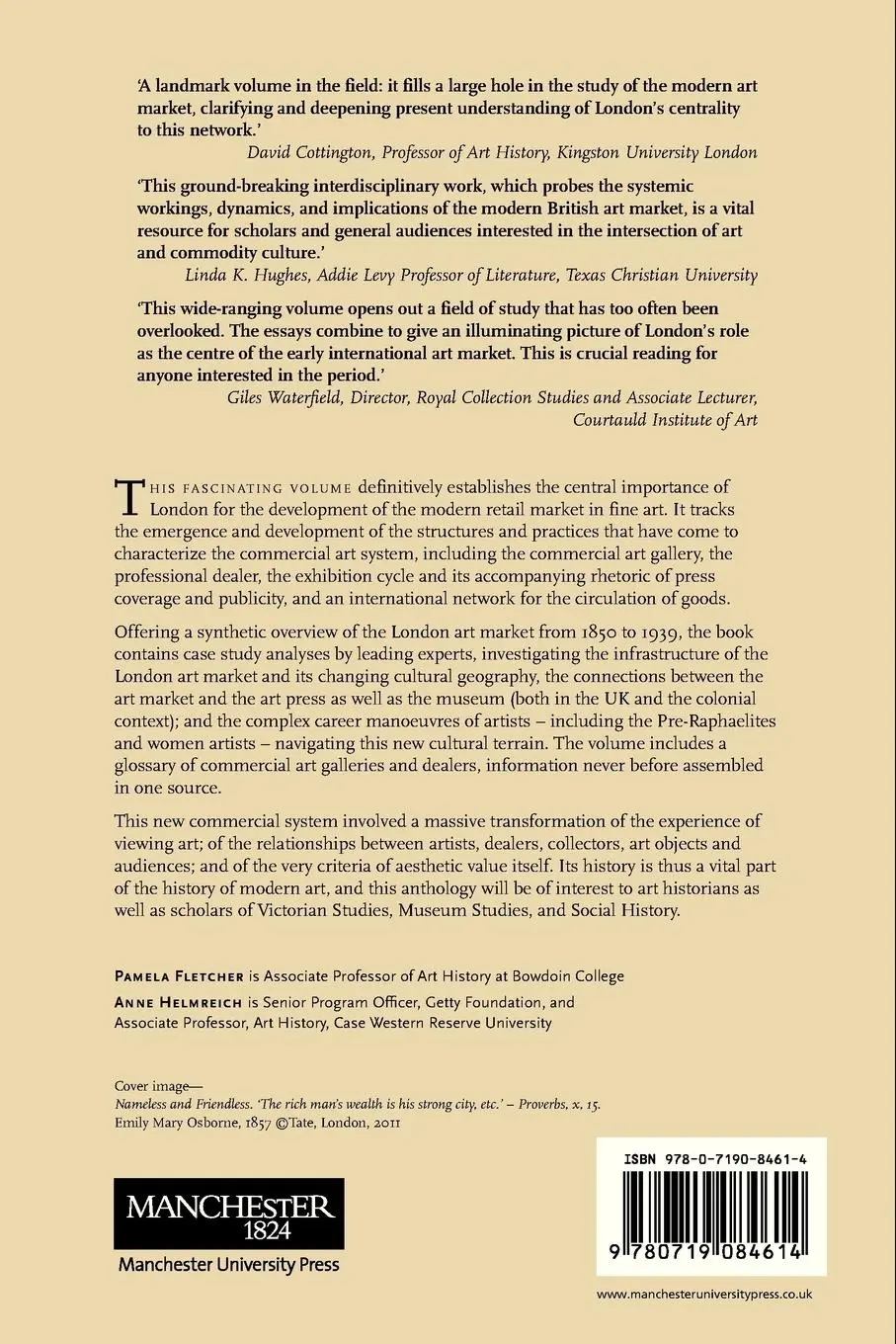 Rückseite: 9780719084614 | The rise of the modern art market in London | 1850-1939 | Taschenbuch