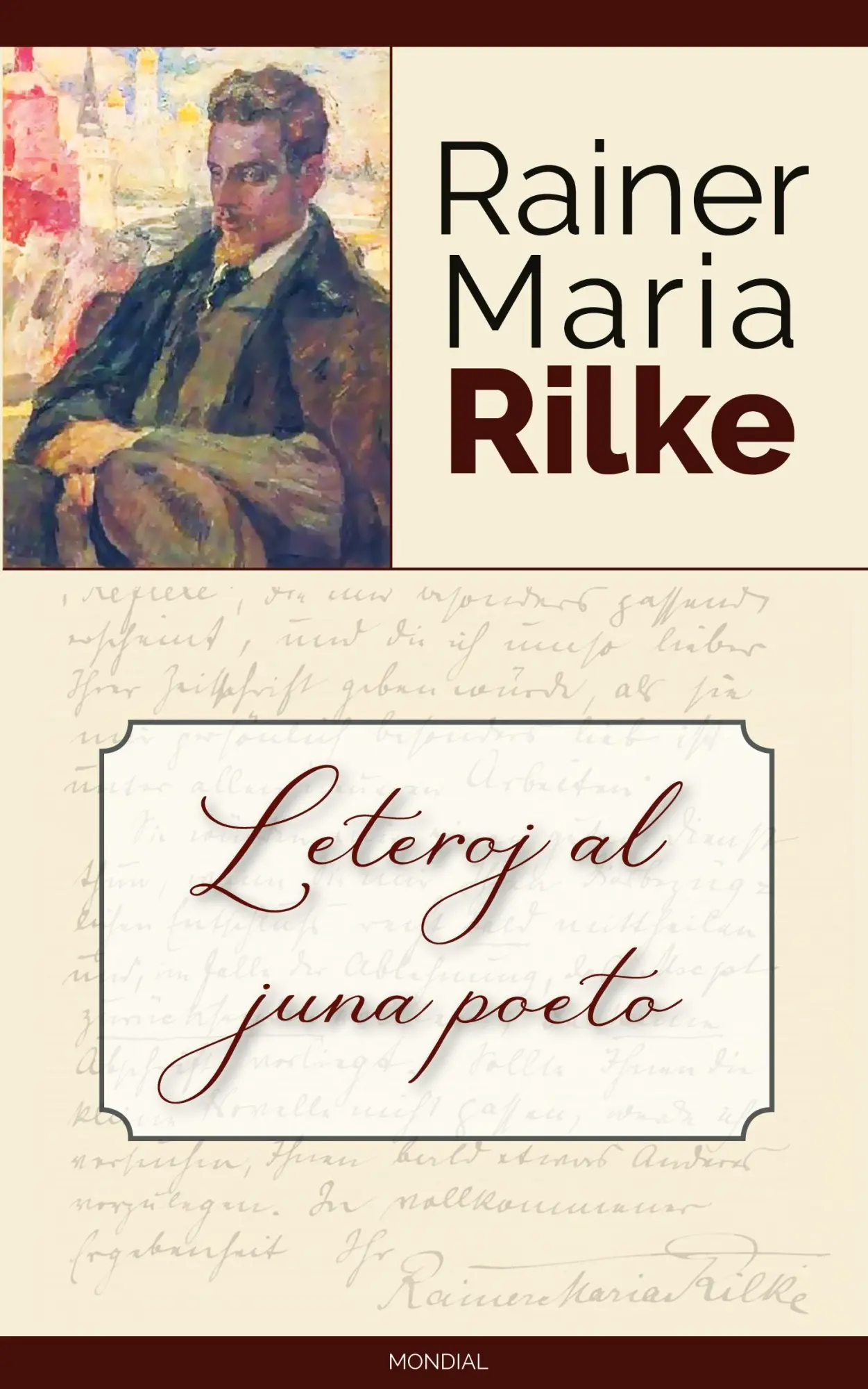 Cover: 9781595694614 | Leteroj al juna poeto (Traduko al Esperanto) | Rainer Maria Rilke