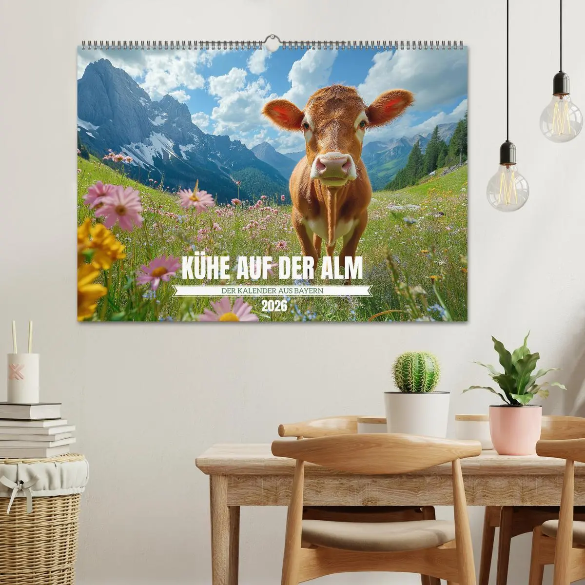Bild: 9783457334614 | KÜHE AUF DER ALM - Der Kalender aus Bayern (Wandkalender 2026 DIN...