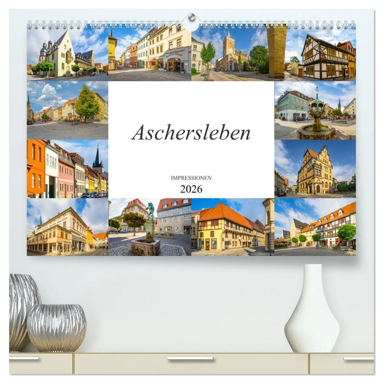 Cover: 9783457714614 | Aschersleben Impressionen (hochwertiger Premium Wandkalender 2026...