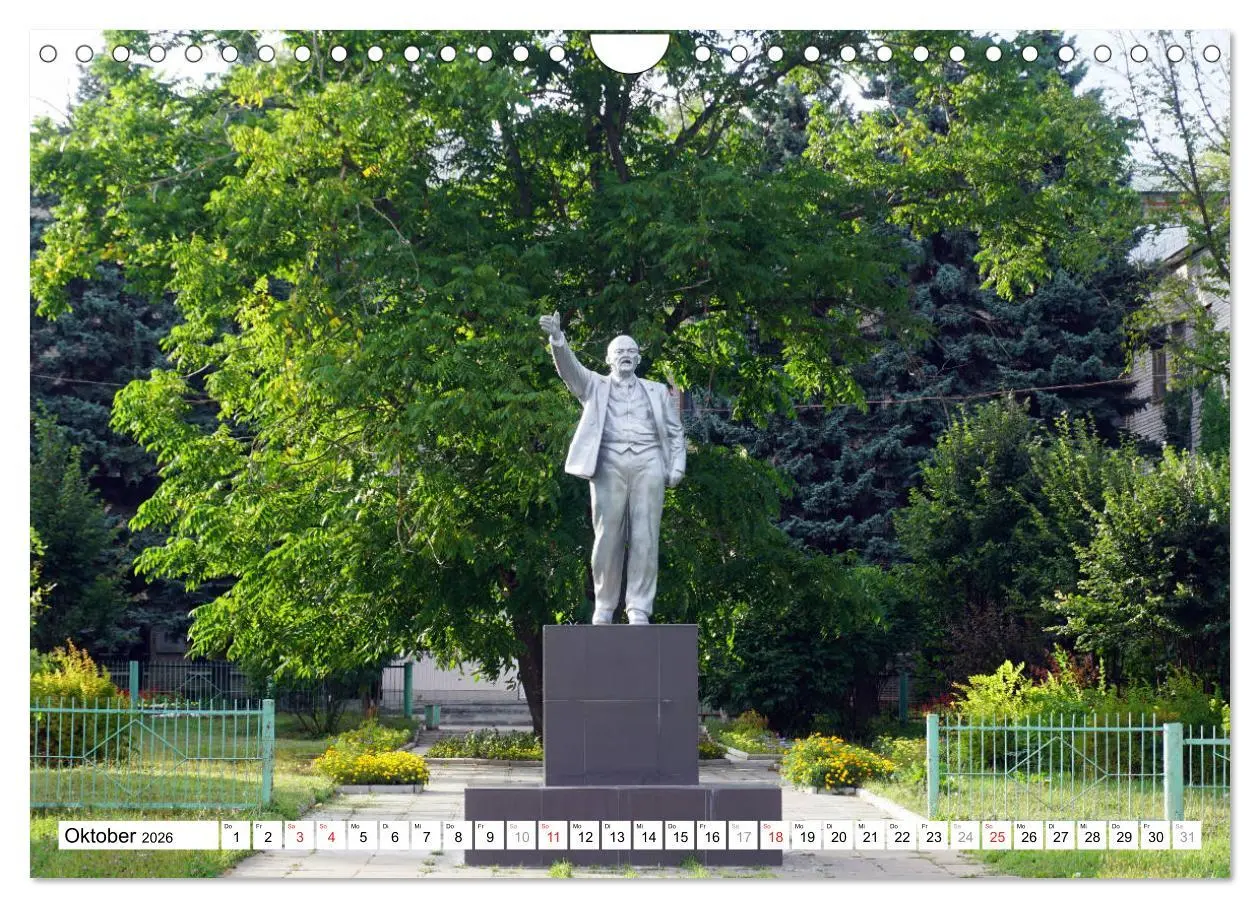 Bild: 9783516044614 | LENIN LEBT - Bilder einer Ikone (Wandkalender 2026 DIN A4 quer),...