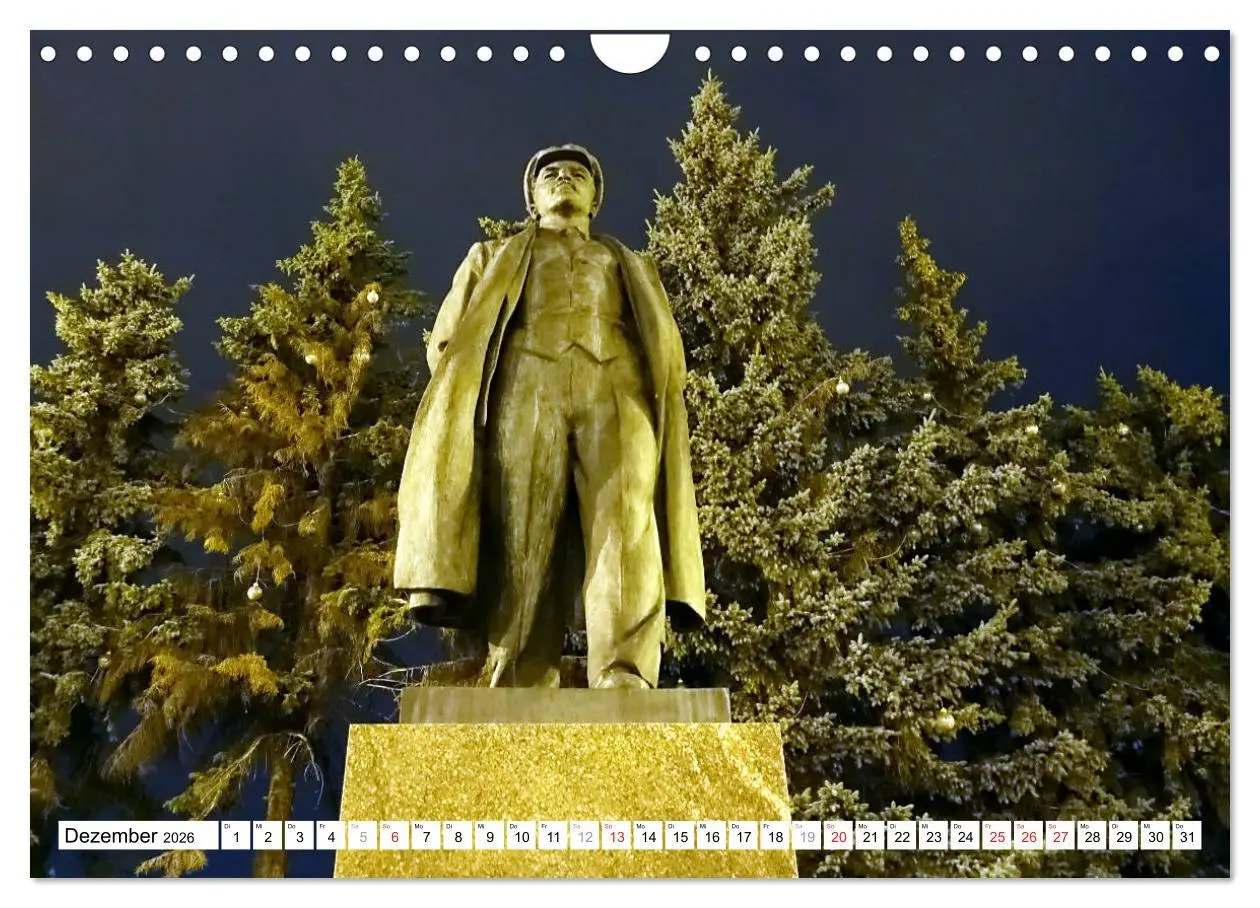 Bild: 9783516044614 | LENIN LEBT - Bilder einer Ikone (Wandkalender 2026 DIN A4 quer),...