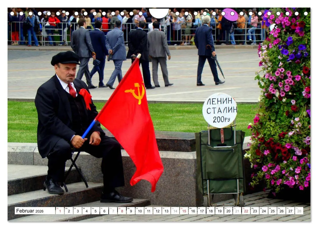 Bild: 9783516044614 | LENIN LEBT - Bilder einer Ikone (Wandkalender 2026 DIN A4 quer),...