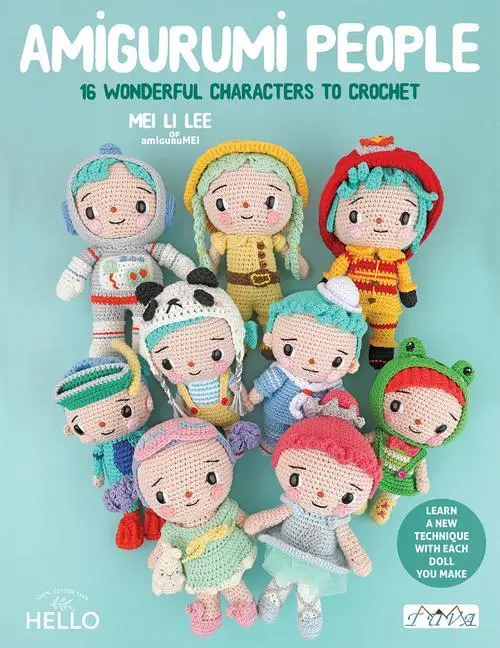Cover: 9786057834614 | Amigurumi People | 16 Wonderful Characters to Crochet | Mei Li Lee