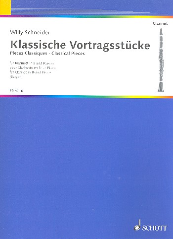 Cover: 9790001054614 | Klassische Vortragsstucke | Buch | Schott Music | EAN 9790001054614
