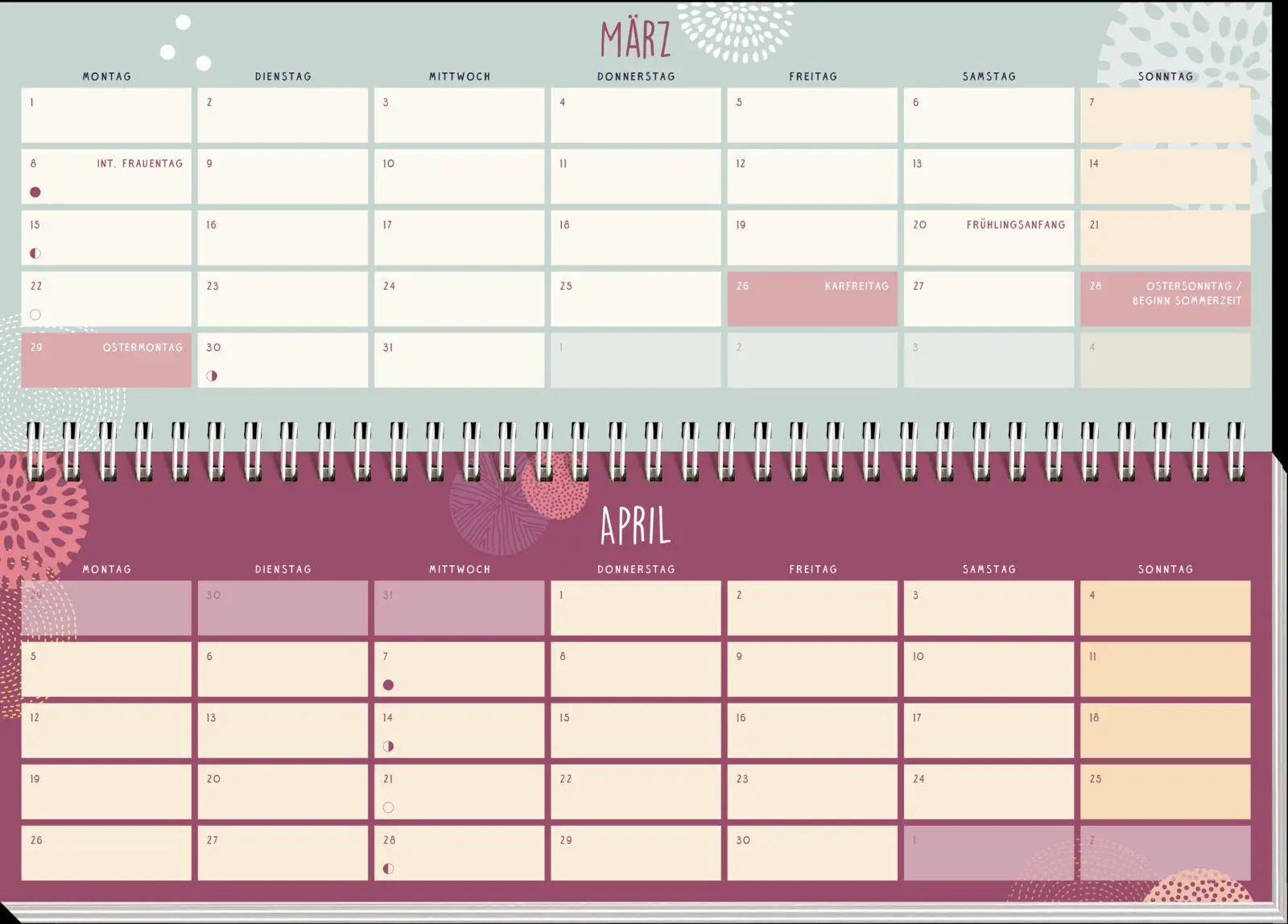 Bild: 4036442014714 | Tischkalender 2027 quer: Einatmen. Ausatmen. Sein. | Groh Verlag