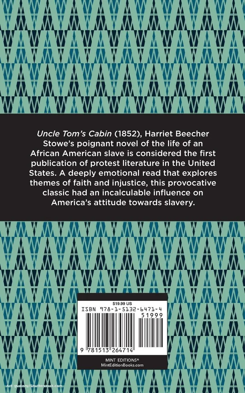 Rückseite: 9781513264714 | Uncle Tom's Cabin | Harriet Beecher Stowe | Taschenbuch | Englisch