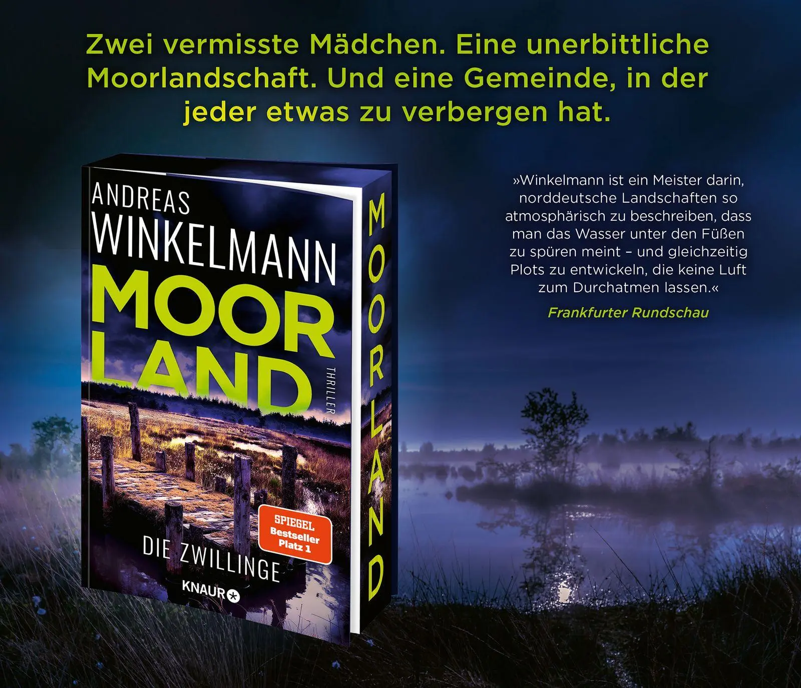 Bild: 9783426564714 | Moorland. Die Braut. | Thriller | Andreas Winkelmann | Taschenbuch