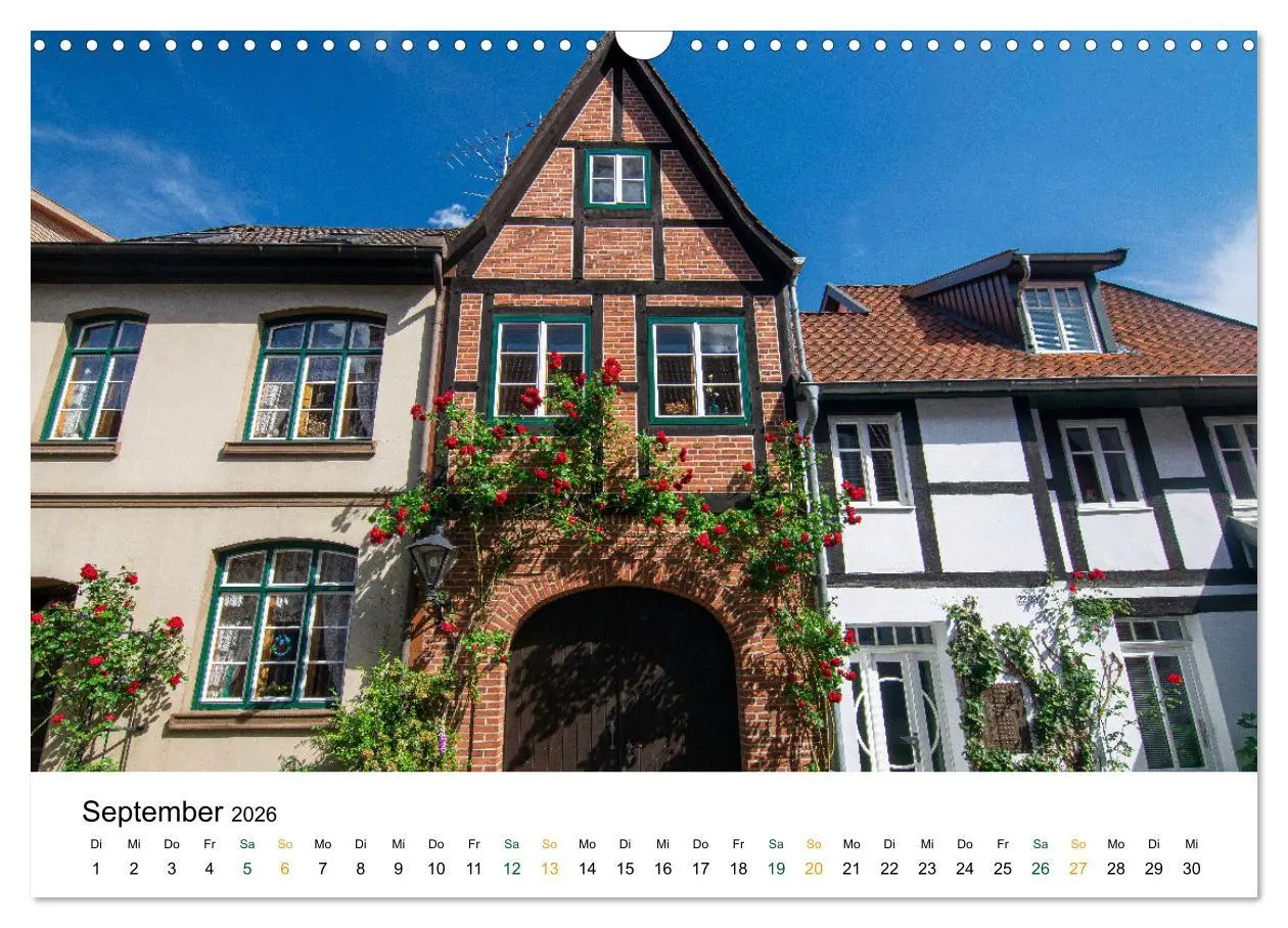 Bild: 9783457634714 | Lüneburg (Wandkalender 2026 DIN A3 quer), CALVENDO Monatskalender