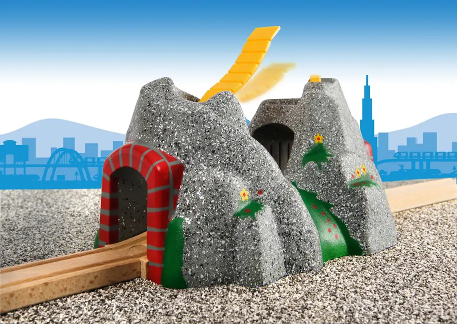 Bild: 7312350334814 | BRIO World 33481 Magischer Tunnel - Eisenbahnzubehör für die BRIO...