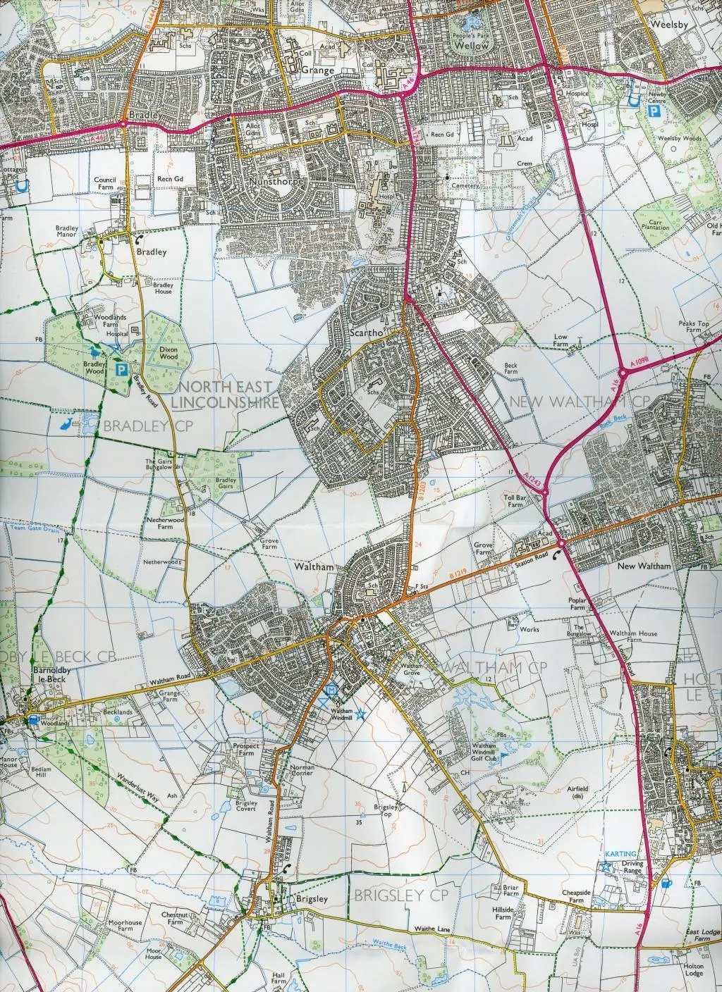 Bild: 9780319244814 | Grimsby, Cleethorpes and Immingham, Caistor and North Thoresby | 2015