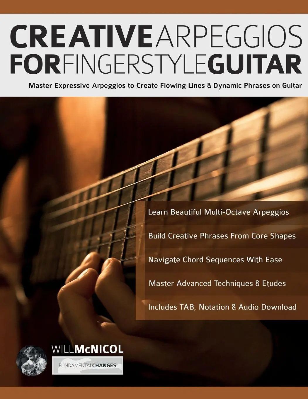 Cover: 9781789334814 | Creative Arpeggios for Fingerstyle Guitar | Will McNicol (u. a.)
