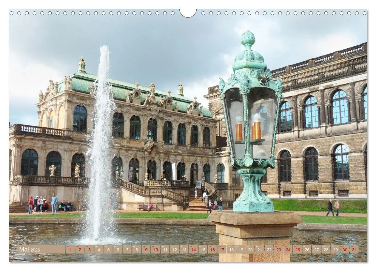Bild: 9783457554814 | Dresden prachtvoll und verspielt (Wandkalender 2026 DIN A3 quer),...