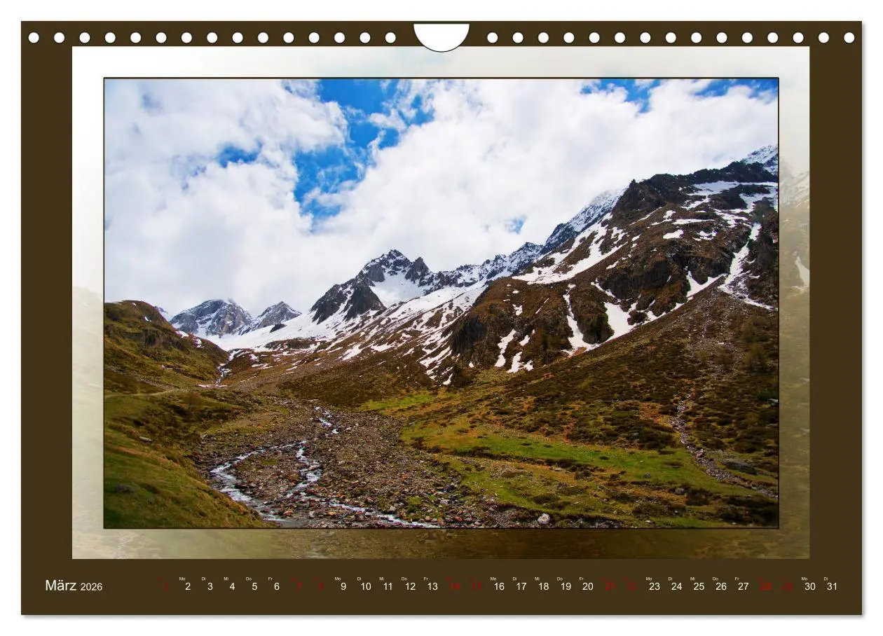 Bild: 9783457864814 | Das vergessene Tal. Schnalstal - Val Senales (Wandkalender 2026 DIN...