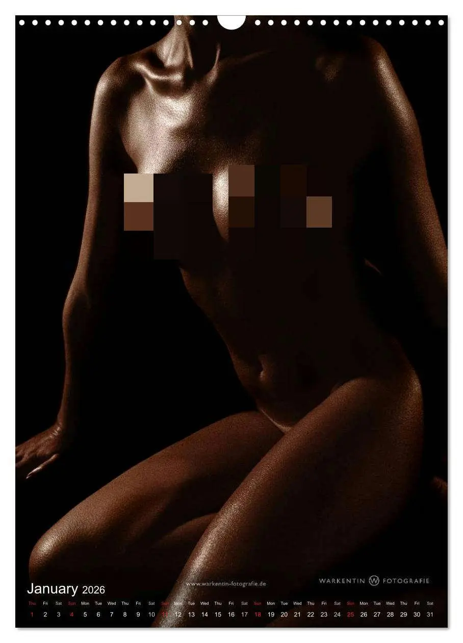Bild: 9783516574814 | bodyparts (Wall Calendar 2026 DIN A3 portrait), CALVENDO 12 Month...