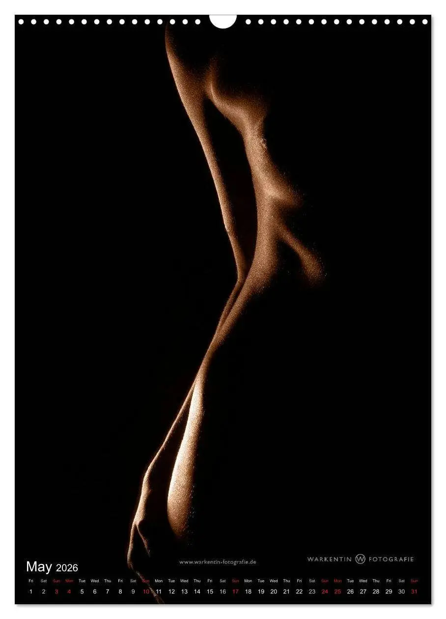 Bild: 9783516574814 | bodyparts (Wall Calendar 2026 DIN A3 portrait), CALVENDO 12 Month...