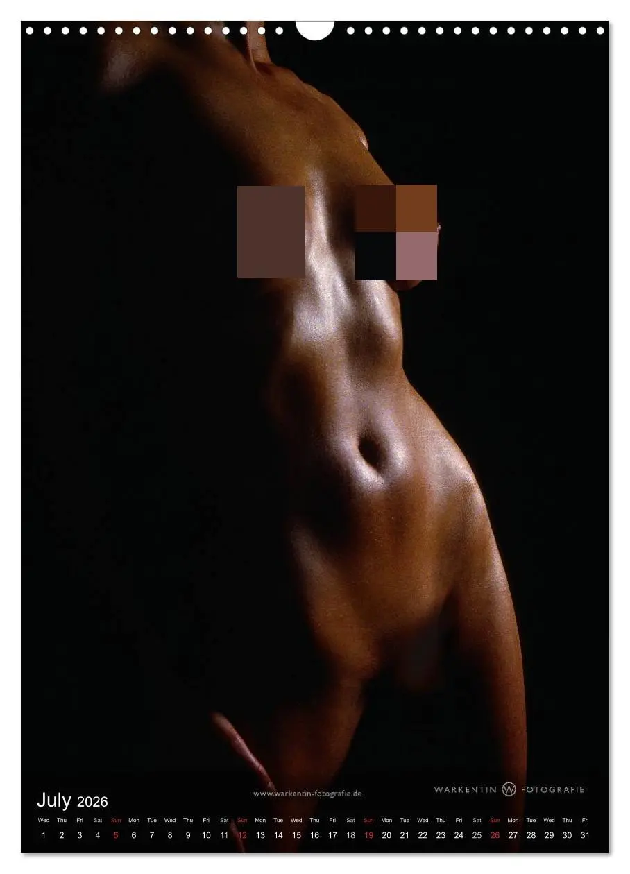 Bild: 9783516574814 | bodyparts (Wall Calendar 2026 DIN A3 portrait), CALVENDO 12 Month...