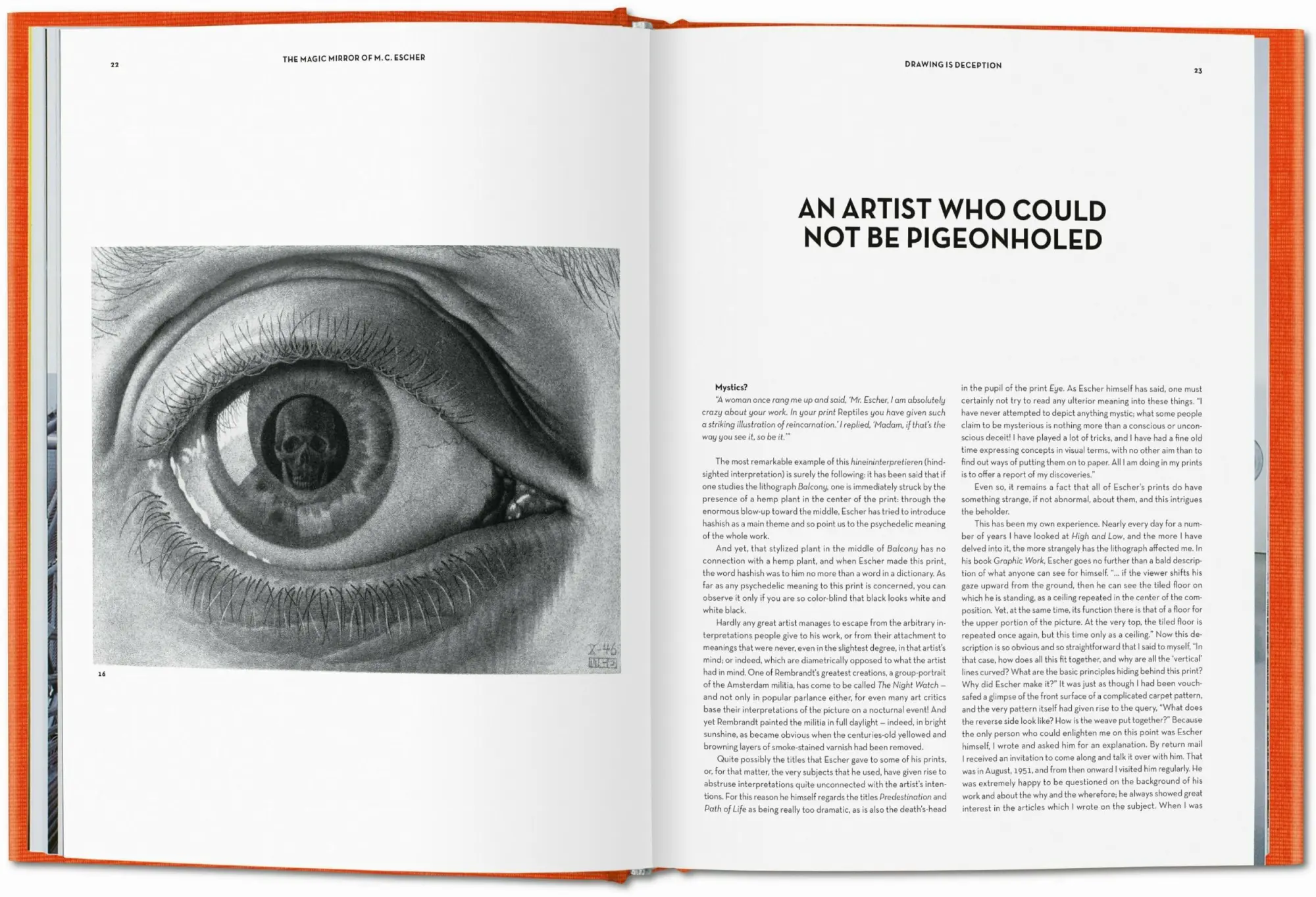 Bild: 9783836584814 | Der Zauberspiegel des M.C. Escher | Bruno Ernst | Buch | 160 S. | 2022