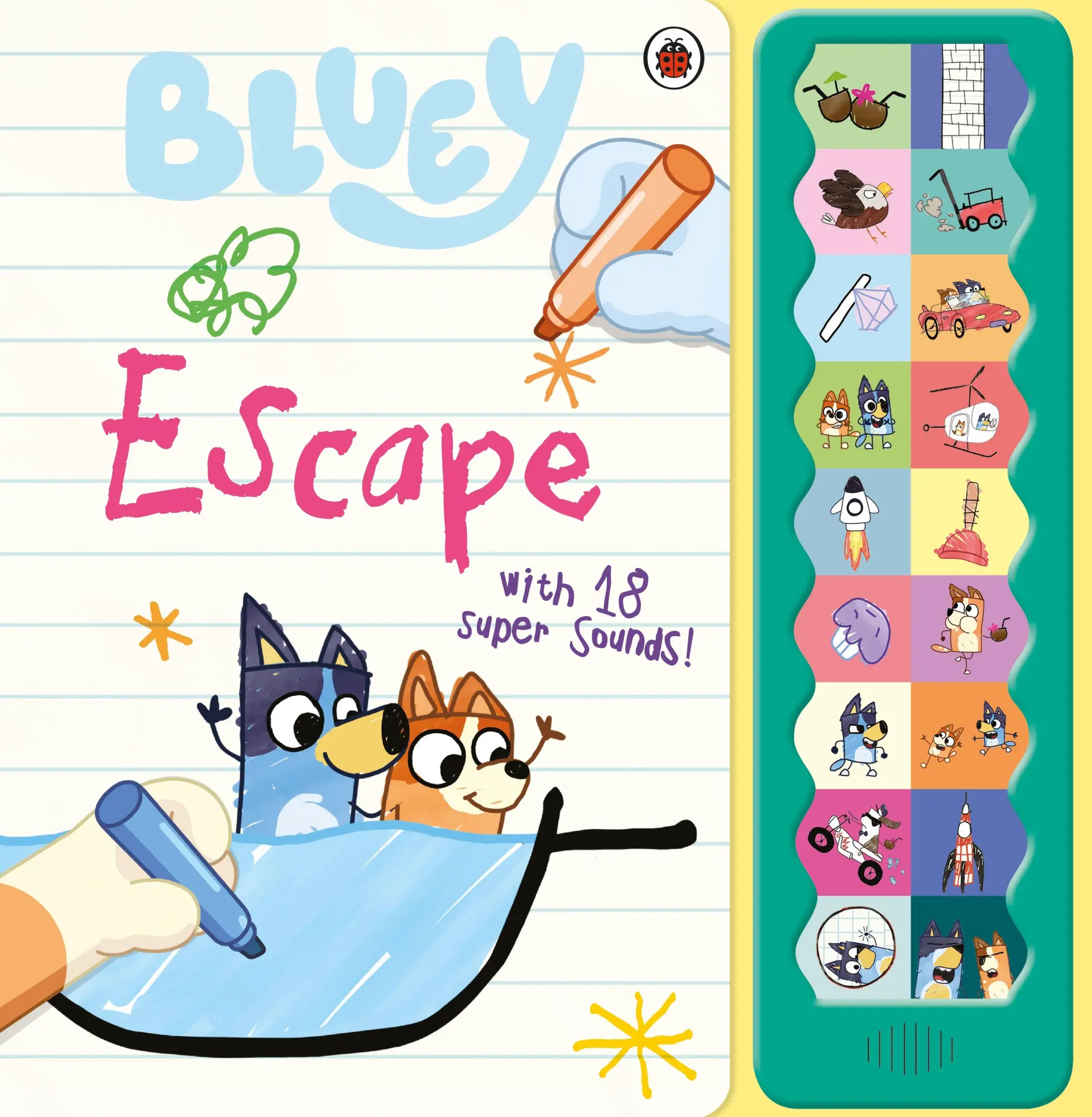 Cover: 9780241784914 | Bluey: Escape | 18-button Sound Book | Bluey | Buch | Bluey | Englisch