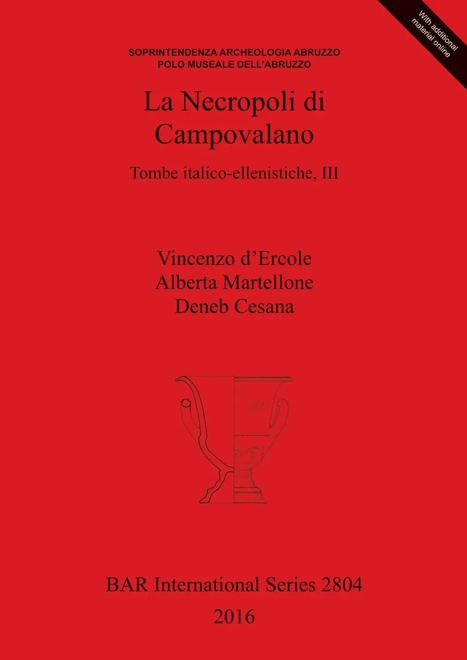 Cover: 9781407314914 | La Necropoli di Campovalano | Tombe italico-ellenistiche, III | Buch