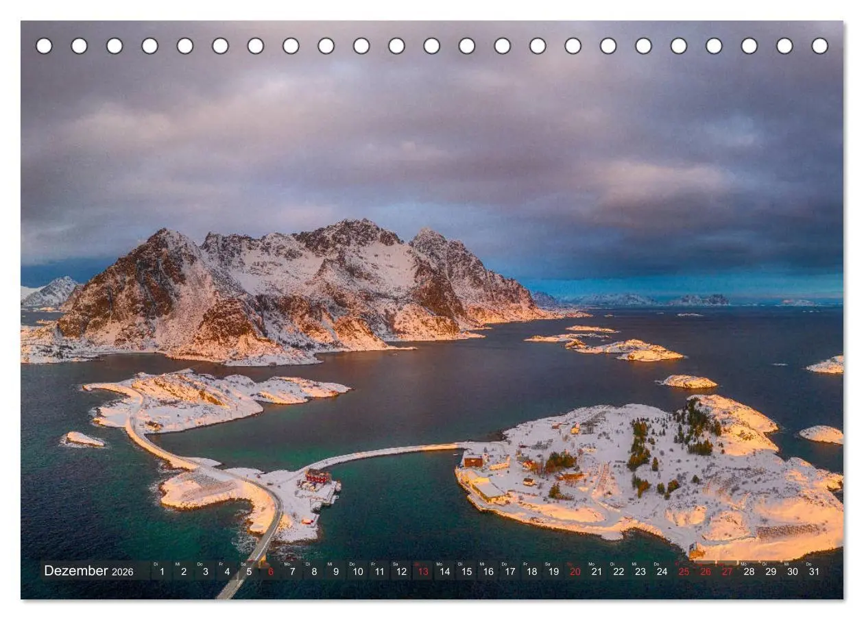 Bild: 9783457784914 | Die Farben Skandinaviens (Tischkalender 2026 DIN A5 quer), CALVENDO...