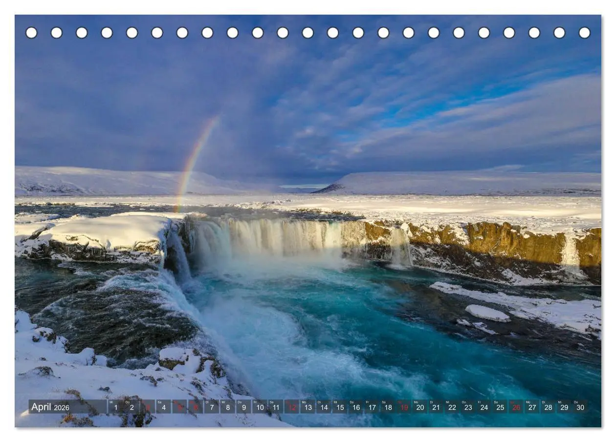 Bild: 9783457784914 | Die Farben Skandinaviens (Tischkalender 2026 DIN A5 quer), CALVENDO...