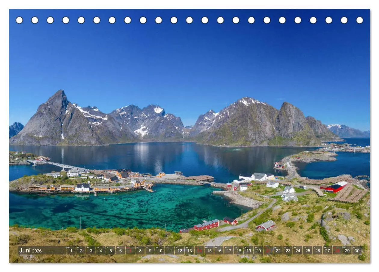 Bild: 9783457784914 | Die Farben Skandinaviens (Tischkalender 2026 DIN A5 quer), CALVENDO...