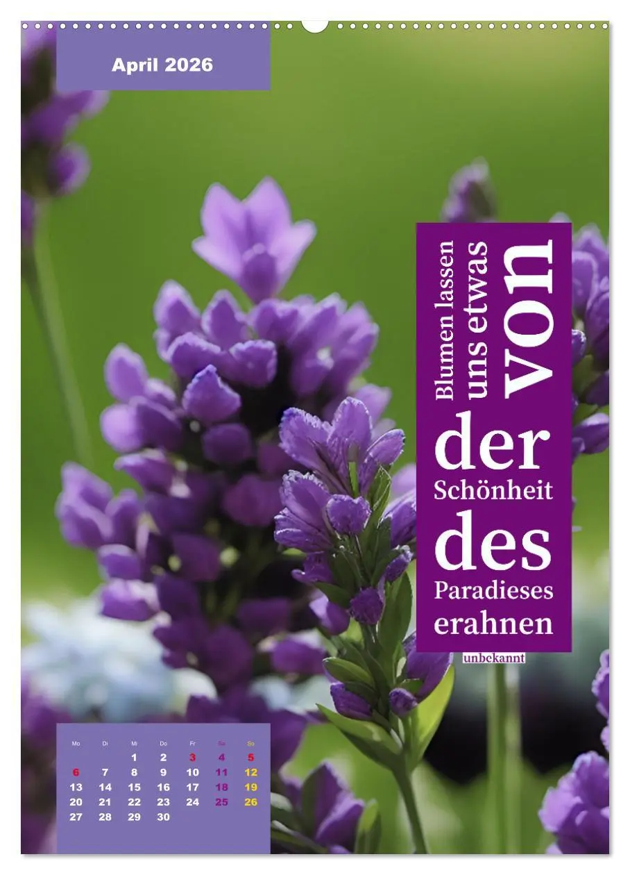 Bild: 9783516324914 | Verrückt nach BLUMEN Artwork - Farben - Zitate (hochwertiger...