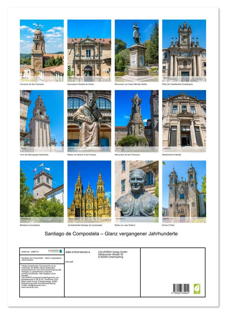 Bild: 9783516634914 | Santiago de Compostela - Glanz vergangener Jahrhunderte...