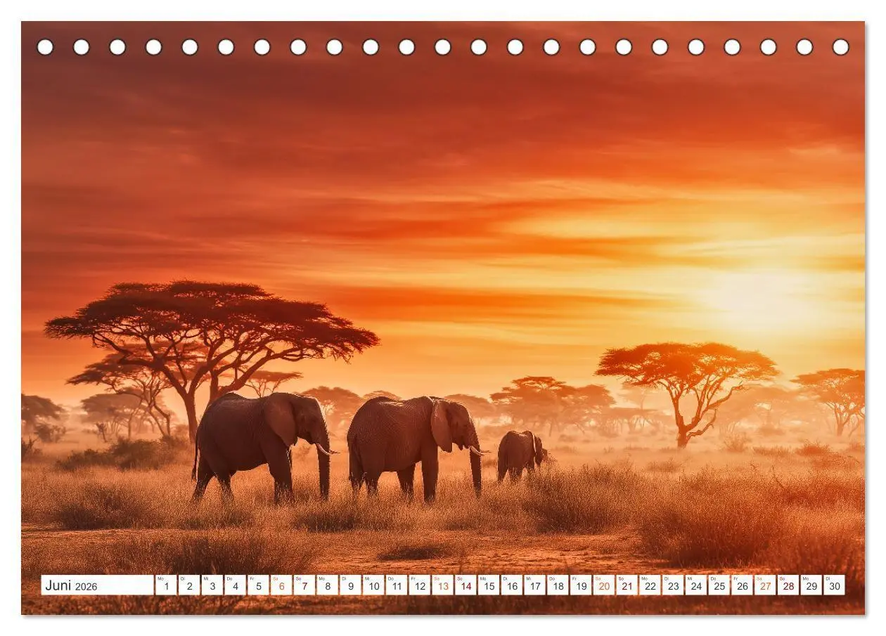 Bild: 9783516704914 | Ungezähmte Natur (Tischkalender 2026 DIN A5 quer), CALVENDO...