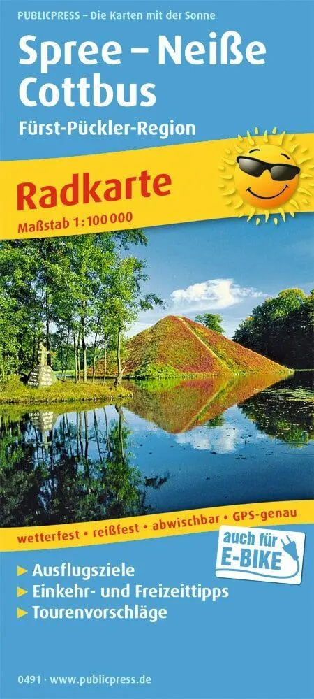Cover: 9783747304914 | Spree - Neiße - Cottbus, Fürst-Pückler-Region 1:100 000 | (Land-)Karte