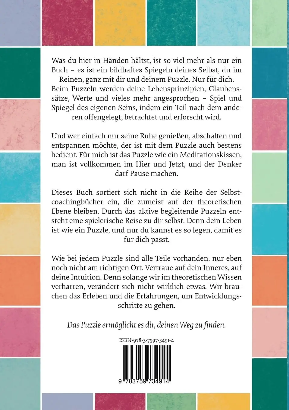 Rückseite: 9783759734914 | Puzzle dein Leben | Katja Lucas-Nülle | Taschenbuch | Paperback | 2024