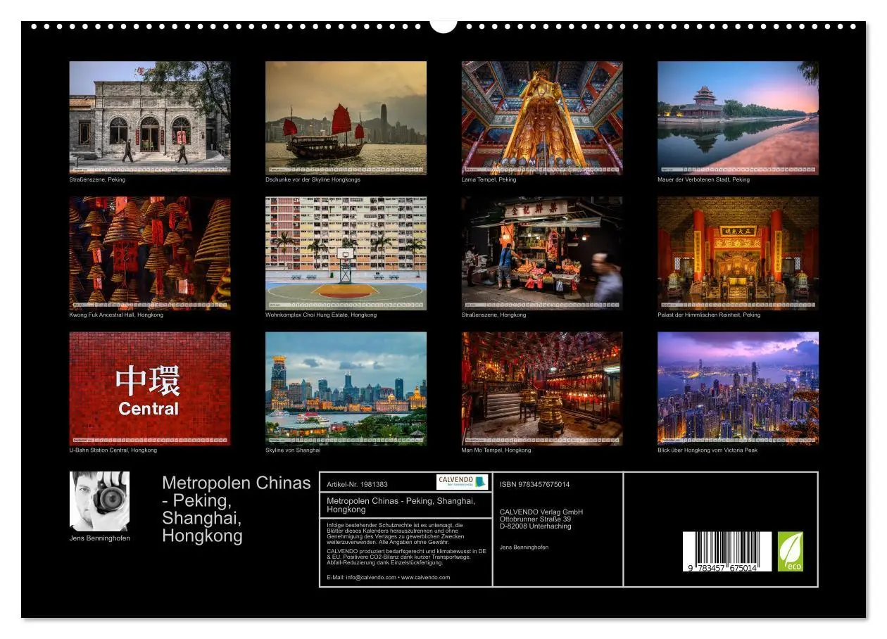 Bild: 9783457675014 | Metropolen Chinas - Peking, Shanghai, Hongkong (hochwertiger...