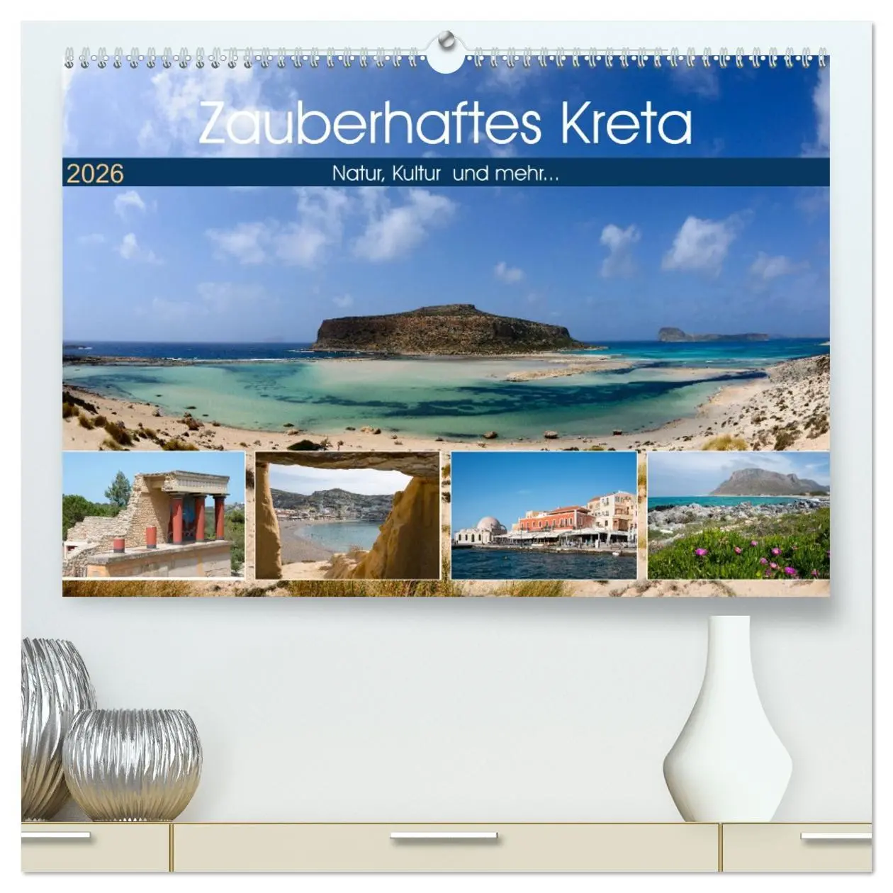 Cover: 9783457745014 | Zauberhaftes Kreta (hochwertiger Premium Wandkalender 2026 DIN A2...