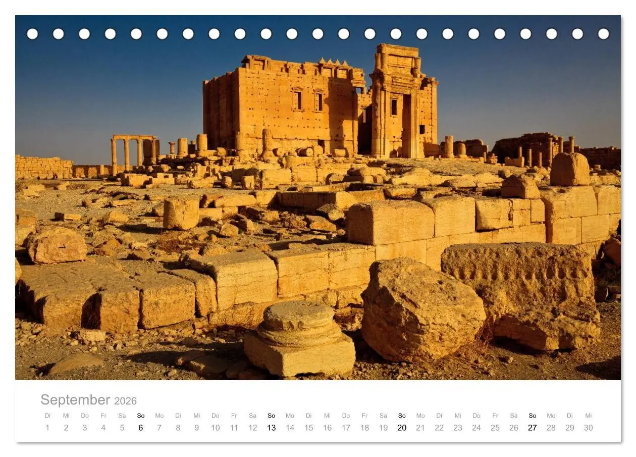 Bild: 9783457985014 | Syrien - Erinnerungen (Tischkalender 2026 DIN A5 quer), CALVENDO...