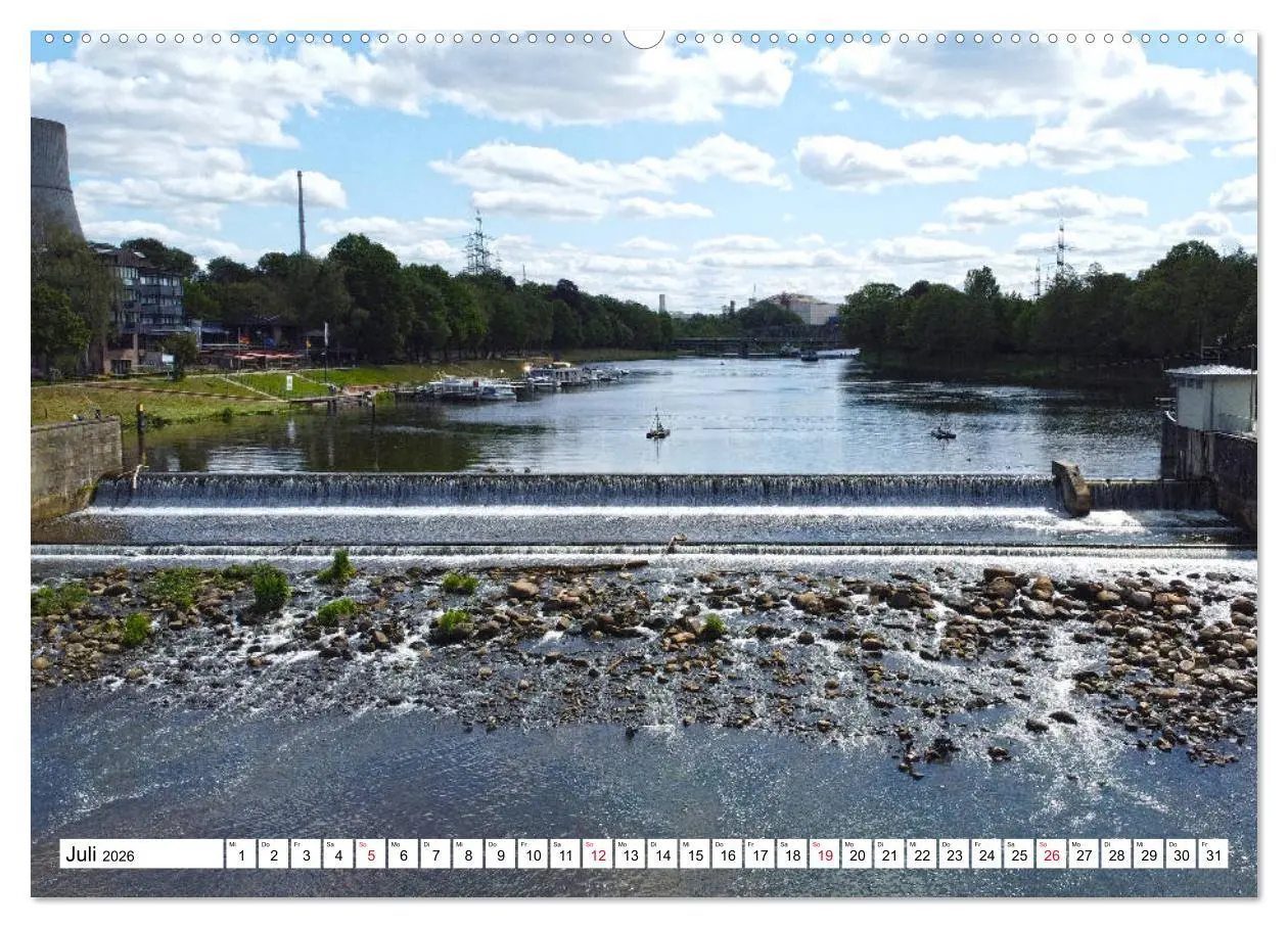 Bild: 9783516145014 | LINGEN an der Ems (Wandkalender 2026 DIN A2 quer), CALVENDO...