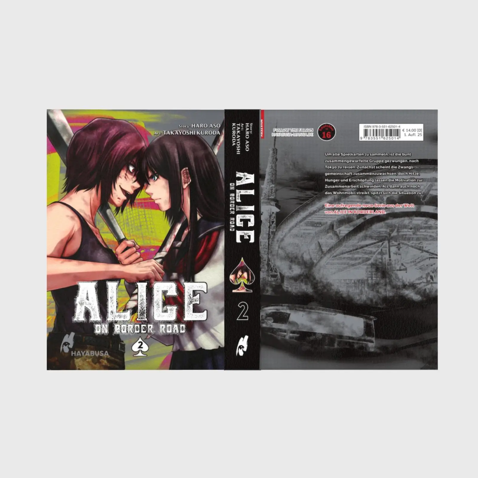 Bild: 9783551625014 | Alice on Border Road 2 | Haro Aso | Taschenbuch | 386 S. | Deutsch