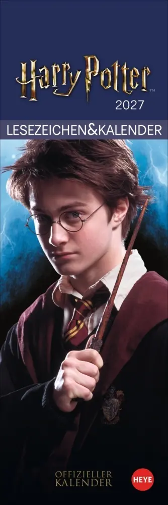 Cover: 9783756415014 | Harry Potter Lesezeichen &amp; Kalender 2027 | Kalender | Geblockt | 13 S.