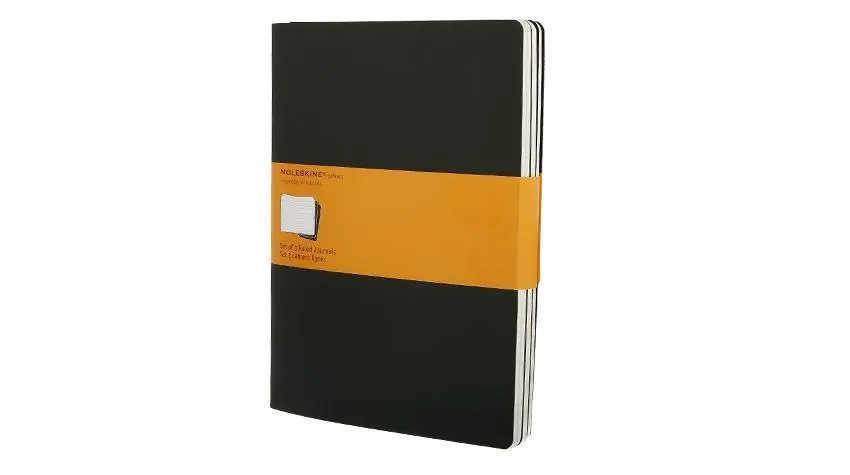 Cover: 9788883705014 | Moleskine Cahier Extra Large liniert schwarz. 3er Pack | Moleskine