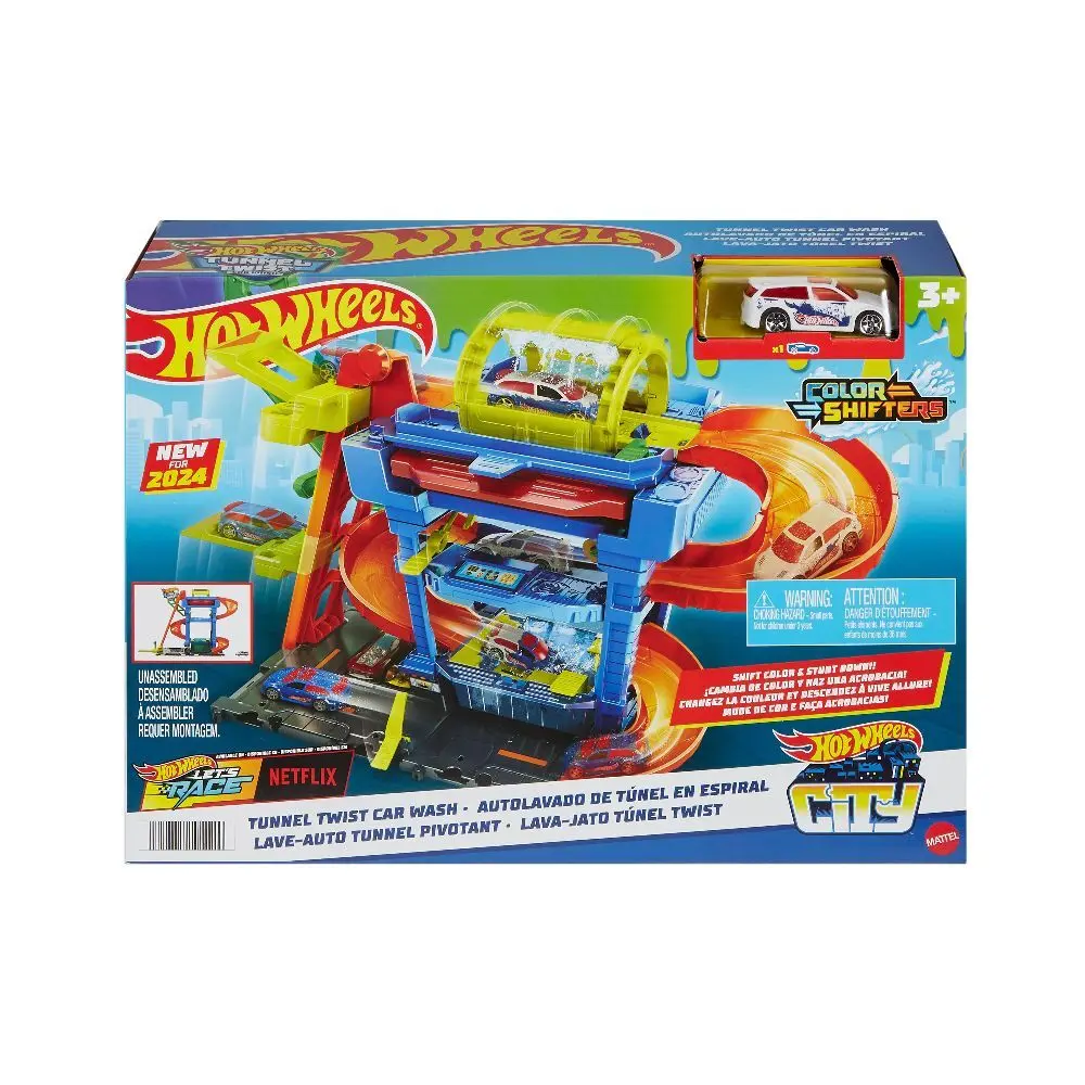 Cover: 194735195114 | Hot Wheels City ECL Tunnel Twist Car Wash | Fensterkarton | HTN80