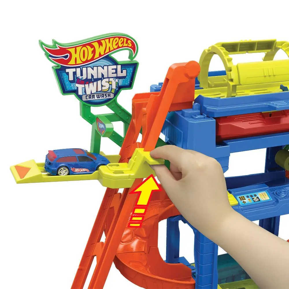 Bild: 194735195114 | Hot Wheels City ECL Tunnel Twist Car Wash | Fensterkarton | HTN80