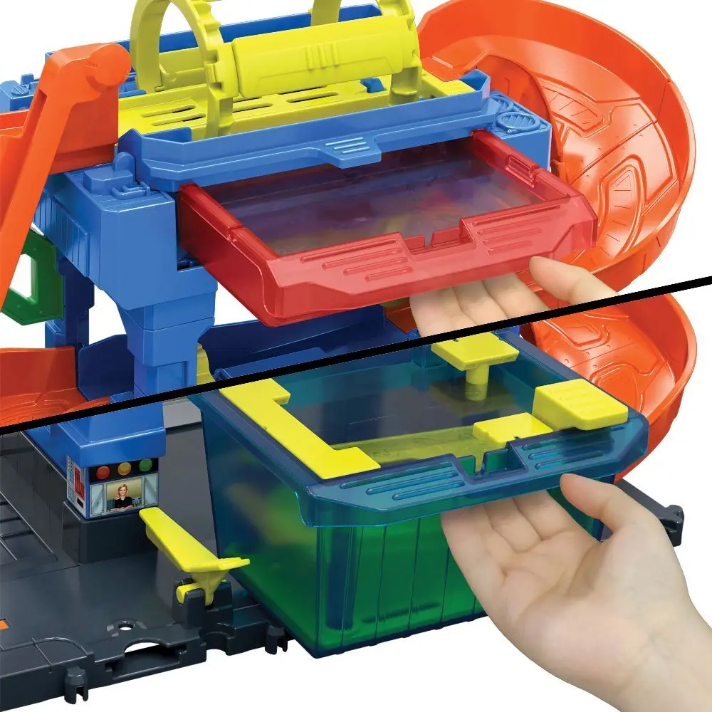 Bild: 194735195114 | Hot Wheels City ECL Tunnel Twist Car Wash | Fensterkarton | HTN80