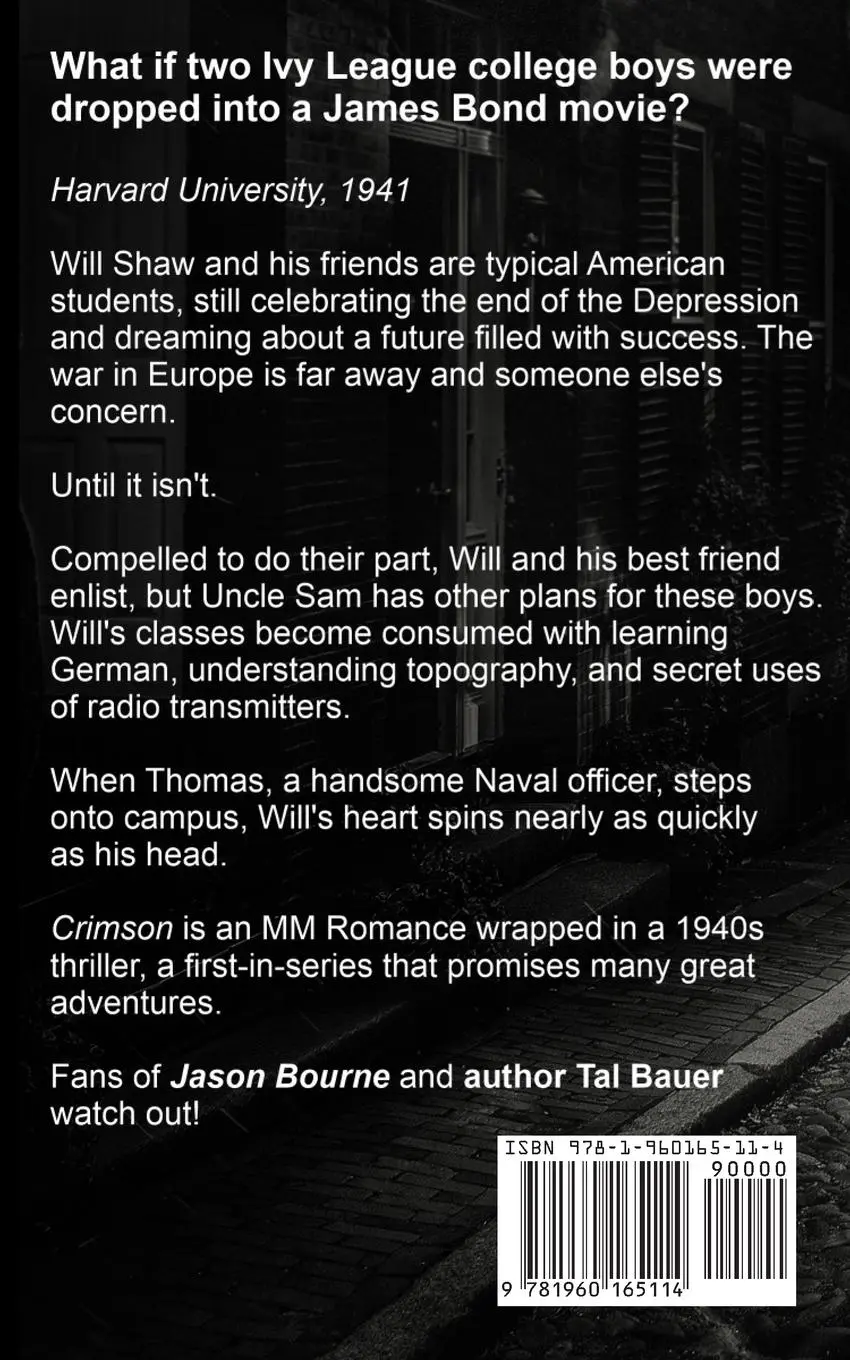 Rückseite: 9781960165114 | Crimson | Casey Morales | Taschenbuch | Englisch | 2023