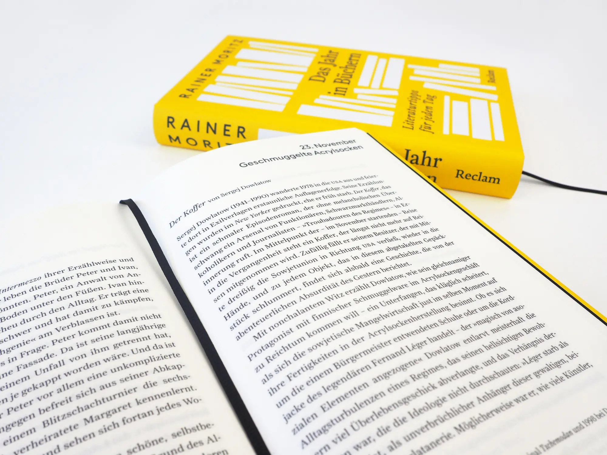 Bild: 9783150115114 | Das Jahr in Büchern. Literaturtipps für jeden Tag | Rainer Moritz